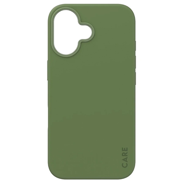 CARE by PanzerGlass iPhone 16 Case Fashion Case, Green (MagSafe)