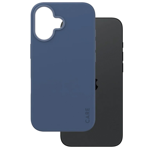 Чехол PanzerGlass для iPhone 16 CARE Fashion Case, синий (MagSafe)