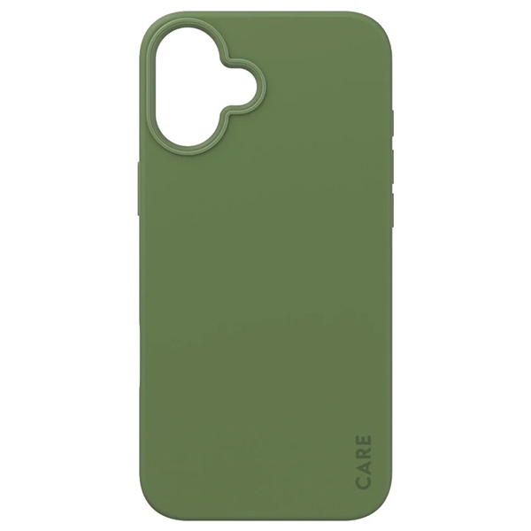 CARE by PanzerGlass iPhone 16 Plus Case Fashion Case, Green (MagSafe)