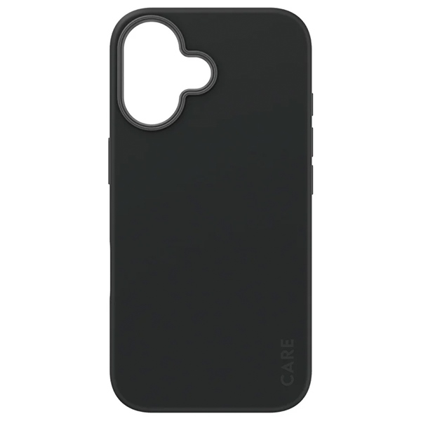 Чехол CARE by PanzerGlass для iPhone 16 Fashion Case, черный (MagSafe)