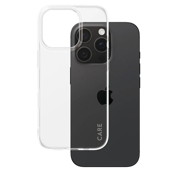 PanzerGlass iPhone 16 Pro Case CARE X-Ray Soft Basic, Clear
