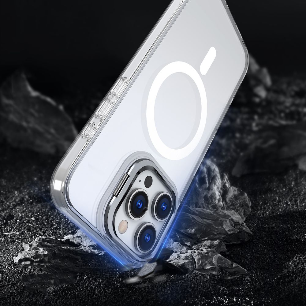 Tech-Protect iPhone 16 Pro Case MagStand MagSafe, Clear