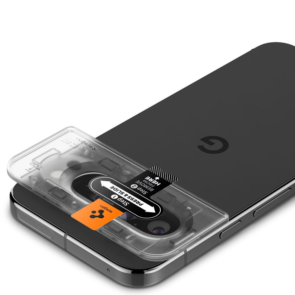 Spigen Optik.tR Ez Fit закаленное стекло для камеры Google Pixel 9 Pro XL (2 шт.)