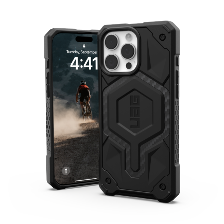 Чехол UAG Monarch Pro с MagSafe для iPhone 16 Max - черный