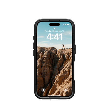 Чехол UAG Civilian Magsafe для iPhone 16 - черный