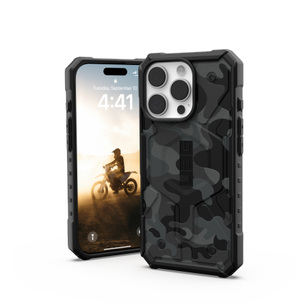 UAG Pathfinder SE Magsafe iPhone 16 Pro Case - Gray