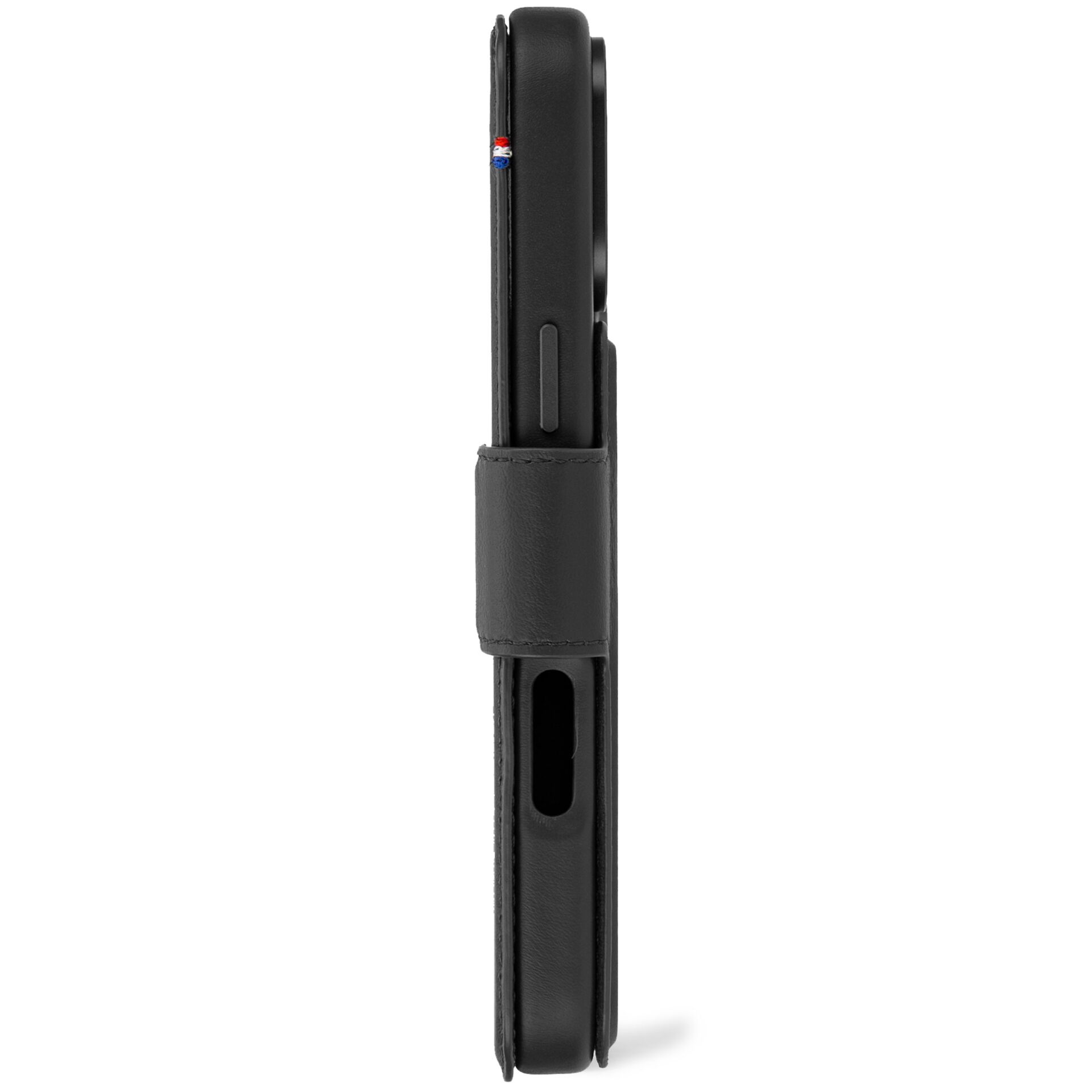 Decoded Leather Detachable Wallet MagSafe Case for iPhone 16 Pro, Black