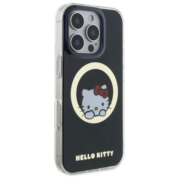 Hello Kitty iPhone 16 Pro Max Case IML Sweet Kitty MagSafe, Black