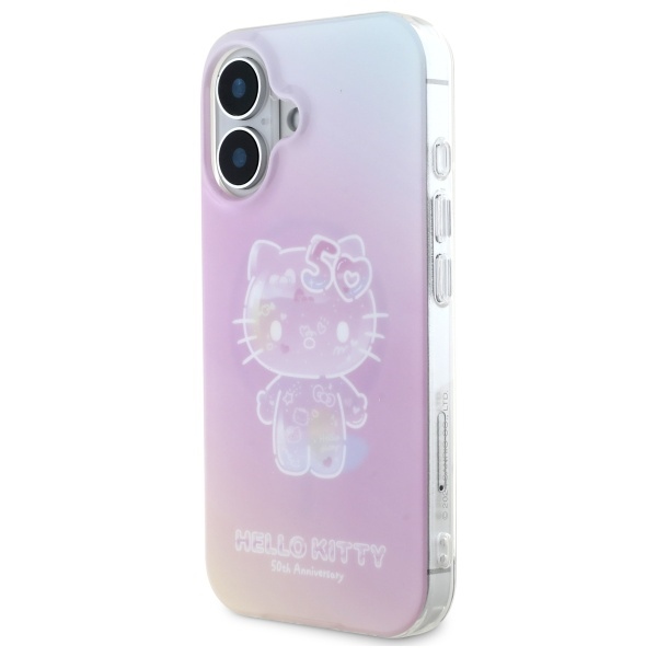 Hello Kitty iPhone 16 Case IML 50th Anniversary MagSafe, Pink