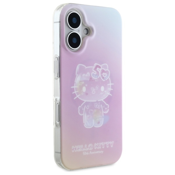 Hello Kitty iPhone 16 Case IML 50th Anniversary MagSafe, Pink