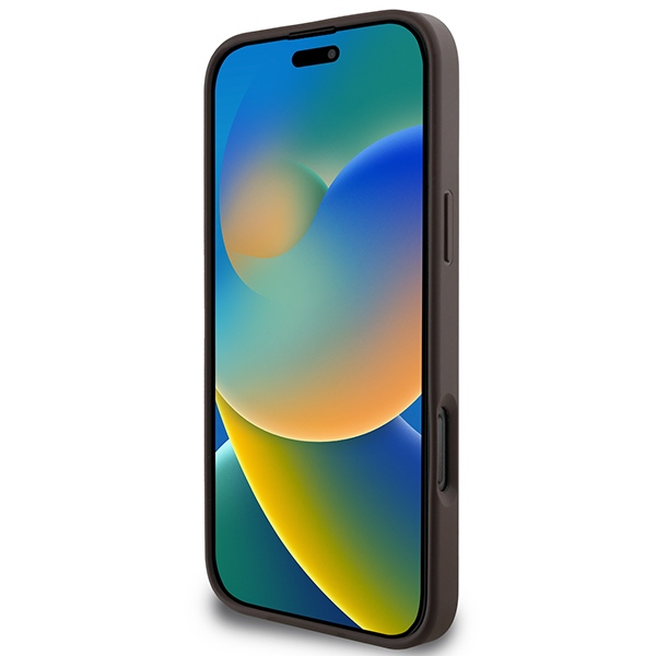 Guess 4G Classic vāciņš Apple iPhone 16 Pro Max, Brūns