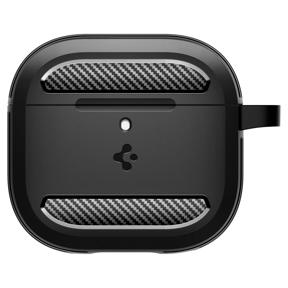 Spigen Rugged Armor Case for AirPods 4, Black