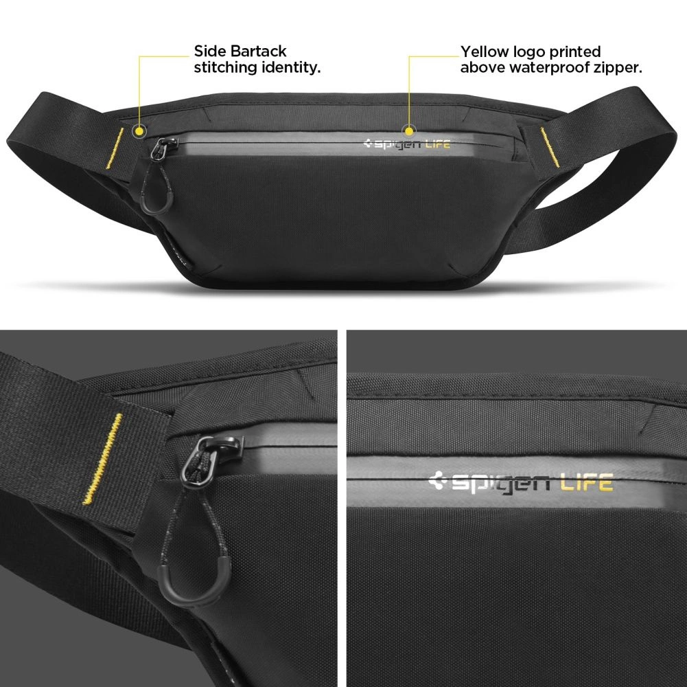 Spigen KD411 Waistbag Klasden - black