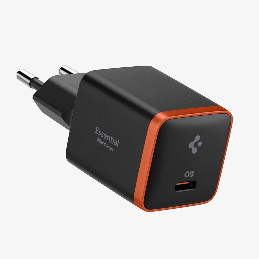 Spigen ArcStation Essential EE301EU 30W Wall Charger - Black