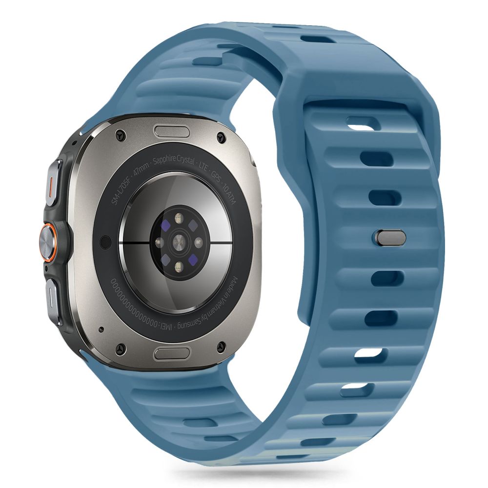 Tech-Protect Silicone Line Strap for Samsung Galaxy Watch Ultra (47mm) - Blue
