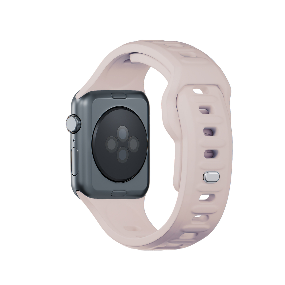 3mk Silicone Strap for Apple Watch 38/40/41mm Beige