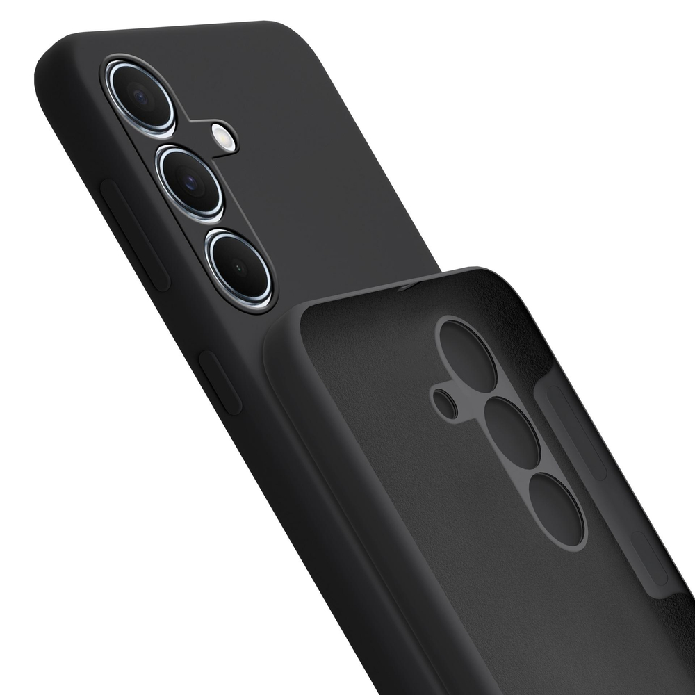 3mk Silicone Case for Samsung Galaxy A55 5G, Black
