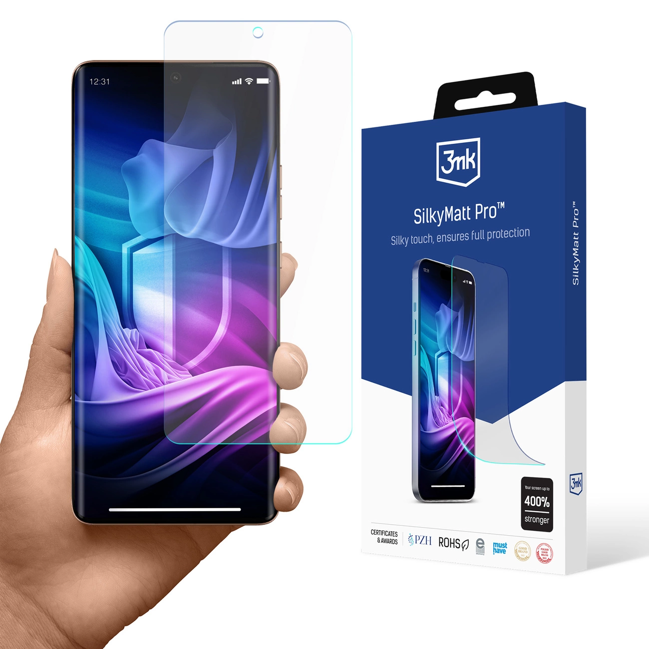 Motorola Moto Edge 50 Ultra 3MK Silky Matt Pro Hydrid Flexible Protecion Glass