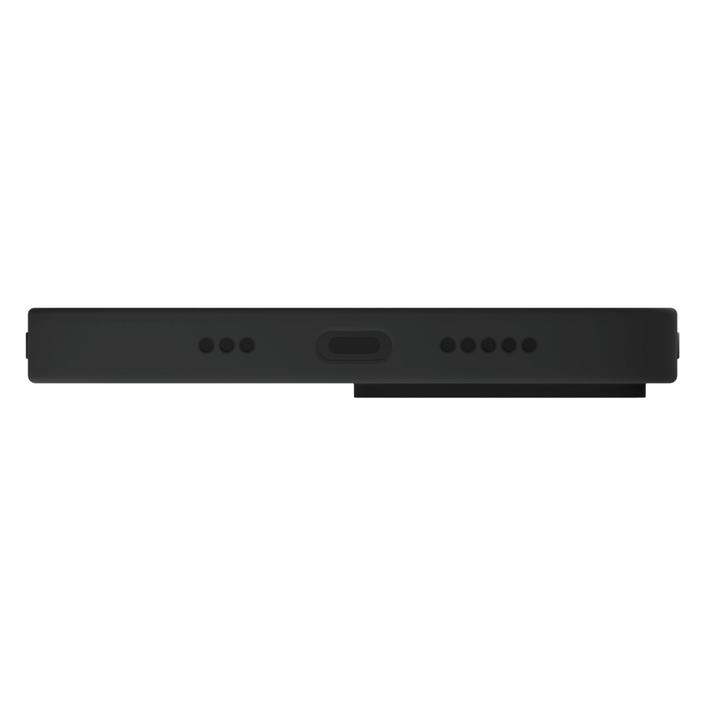 3mk Silicone Case for iPhone 16 Pro Max, Black
