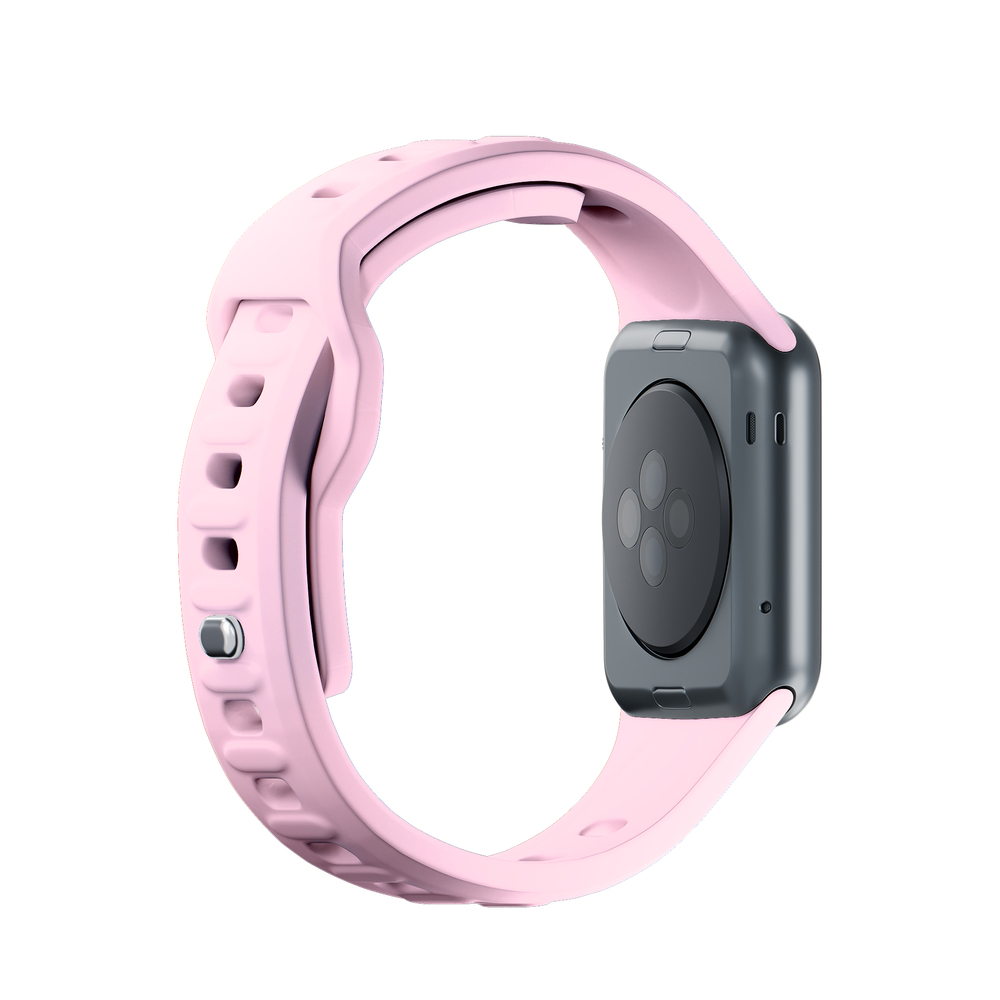 3mk Silicone Watch Strap for Apple Watch 38 / 40 / 41 mm, Pink