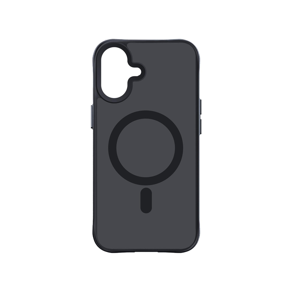 Чехол 3mk для iPhone 16 Smoke MagCase с MagSafe, полупрозрачный