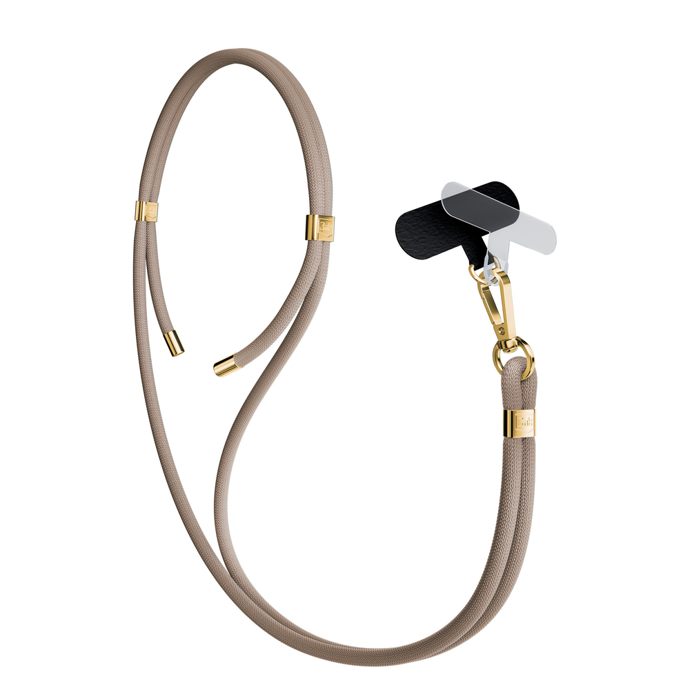 3mk EasyClip Elite Smartphone Lanyard, Beige