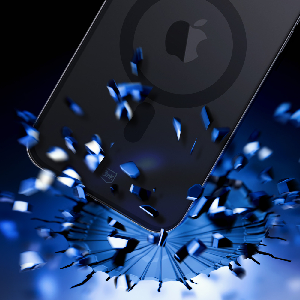 Чехол 3mk Smoke MagCase для iPhone 14 Pro с MagSafe, полупрозрачный