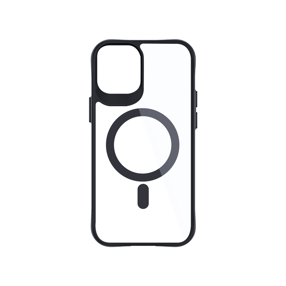 Apple iPhone 12 / 12 Pro 6.1\'\' 3MK Satin Armor MagCase Case Cover, Transparent