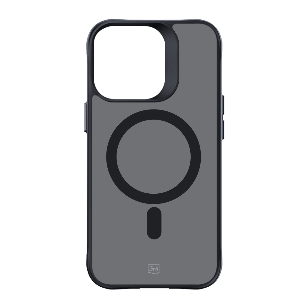 3mk iPhone 14 Pro Max Case Smoke MagCase, Semi-Transparent