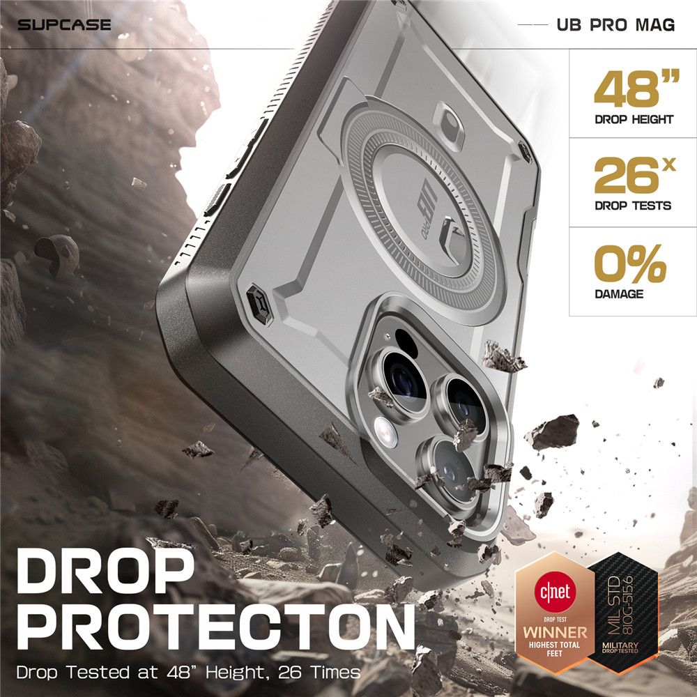 Supcase UB PRO MAG MAGSAFE IPHONE 16 PRO TIGREY