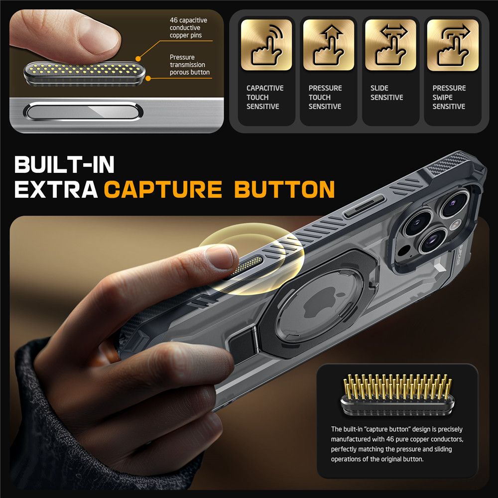 Supcase UB GRIP MAG MAGSAFE IPHONE 16 PRO MAX GRAY