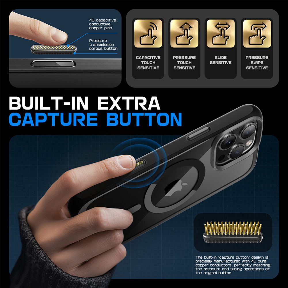 Supcase UB MAG MAGSAFE IPHONE 16 PRO BLACK