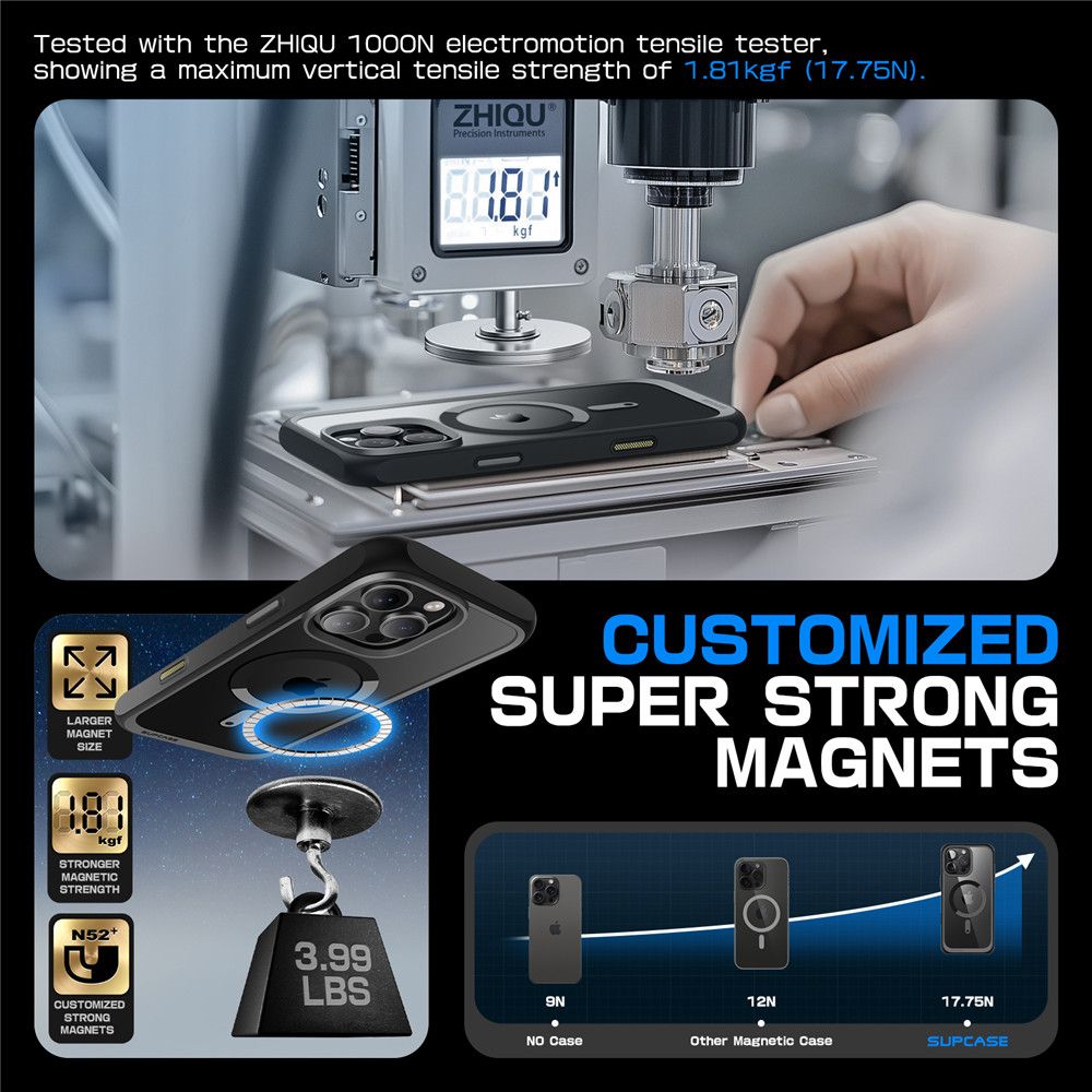 Supcase UB MAG MAGSAFE IPHONE 16 PRO BLACK