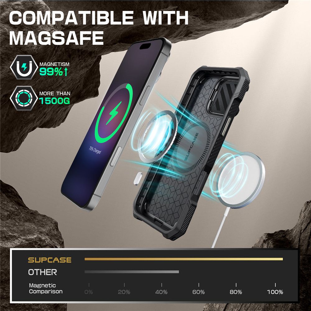 Supcase UB XT MAG MAGSAFE IPHONE 16 PRO MAX TIGREY