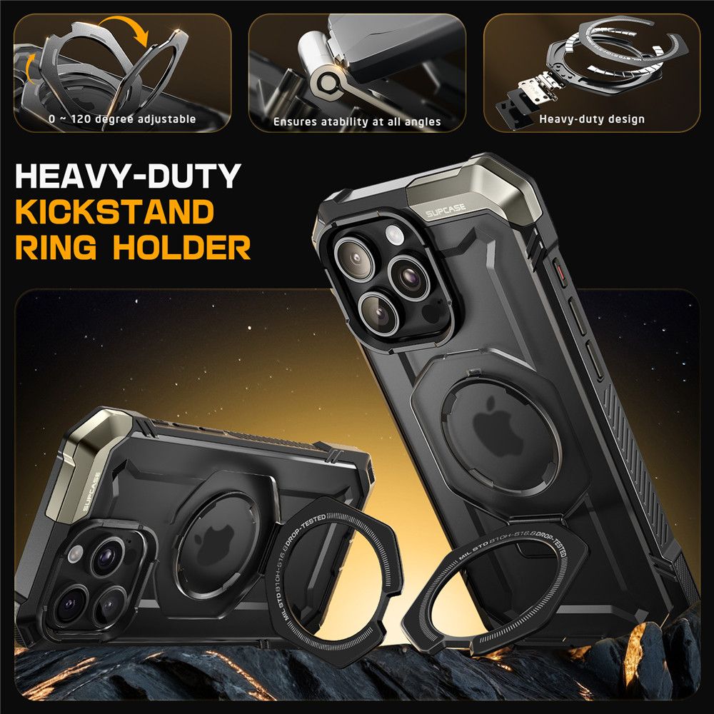 Supcase UB GRIP MAG MAGSAFE IPHONE 16 PRO MAX BLACK