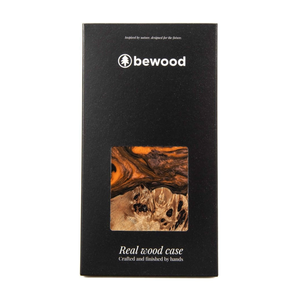 Bewood Unique Case for iPhone 16 Pro - Orange