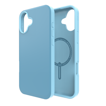 Apple iPhone 16 Plus 6.7\'\' ZAGG Santa SoHo Snap MagSafe Case Cover, Blue