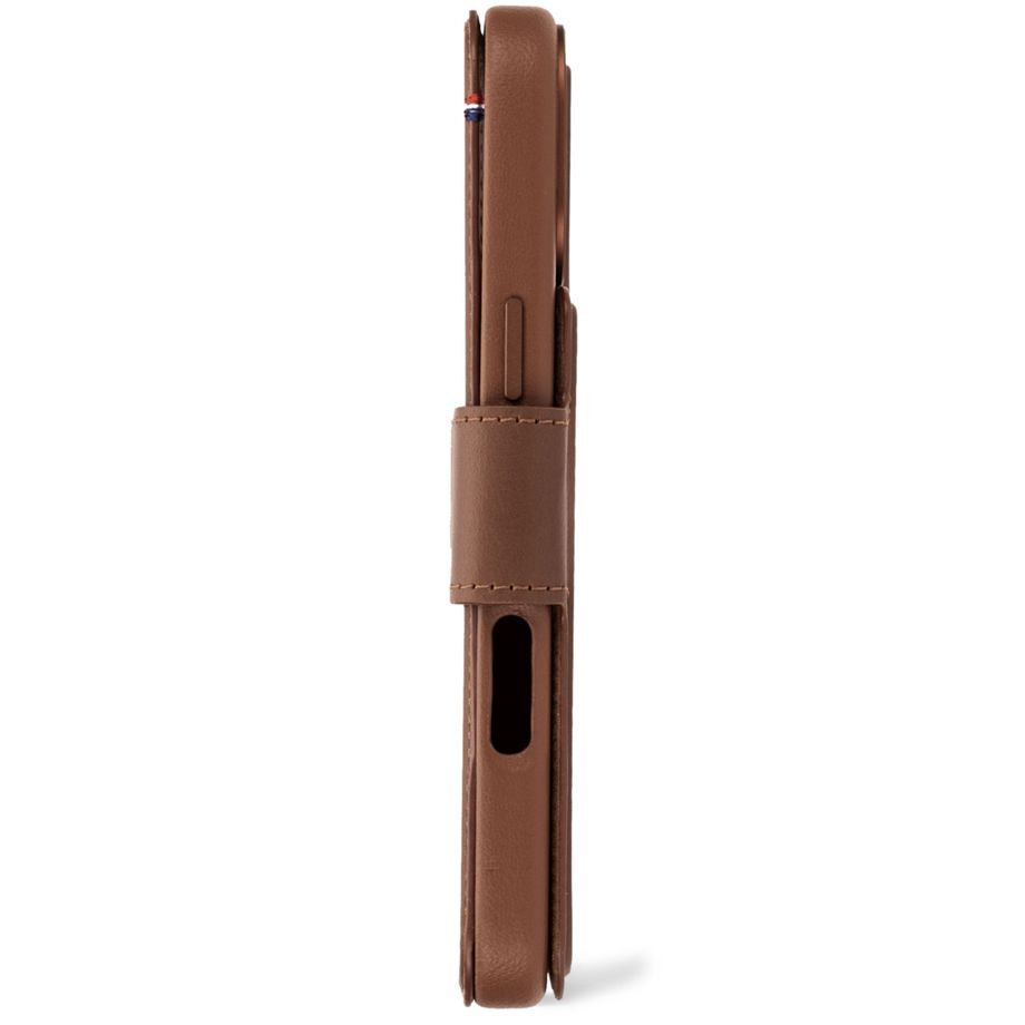 Decoded Leather Detachable Wallet MagSafe Case for iPhone 16 Pro, Brown