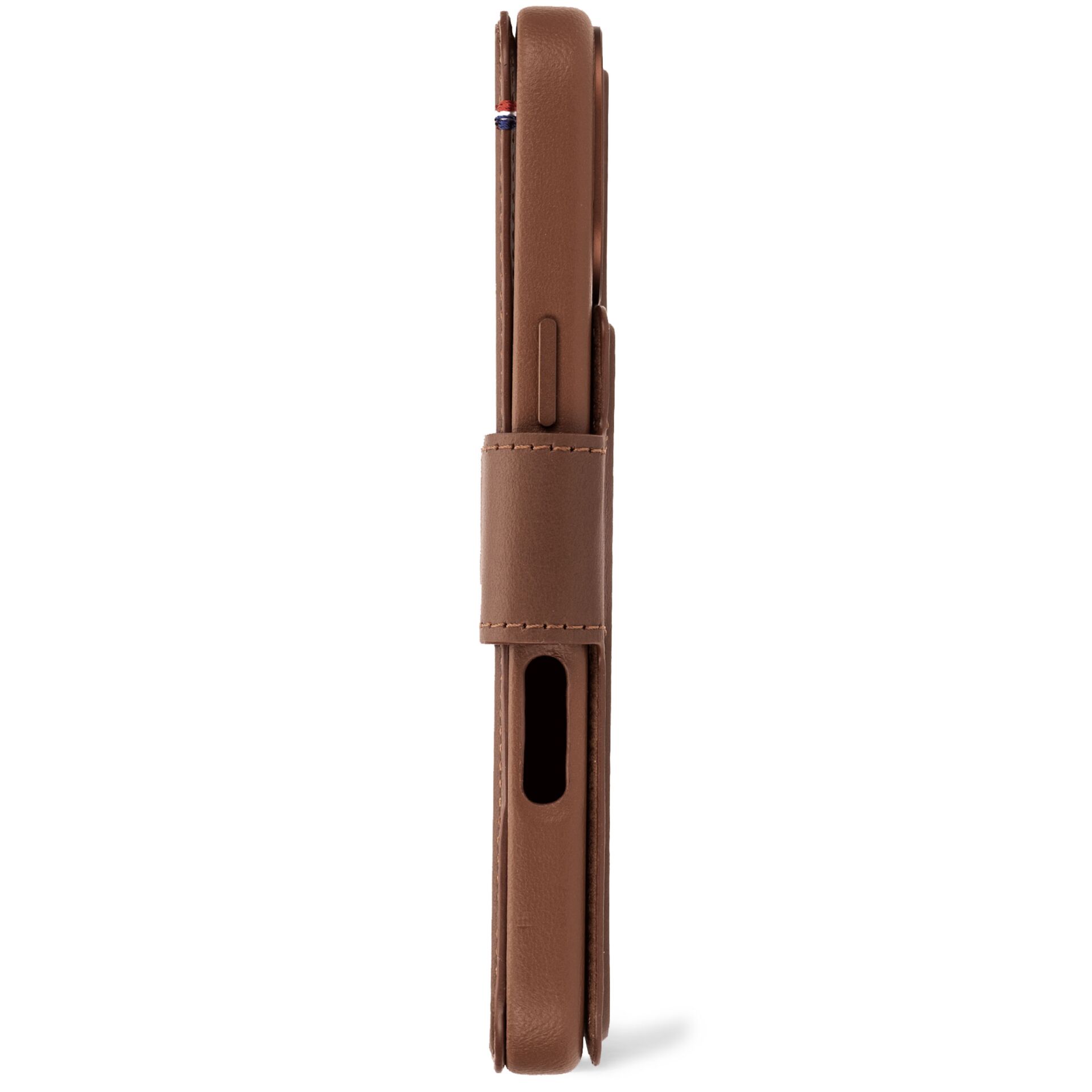 Decoded Leather Detachable Wallet MagSafe Case for iPhone 16 Pro, Brown