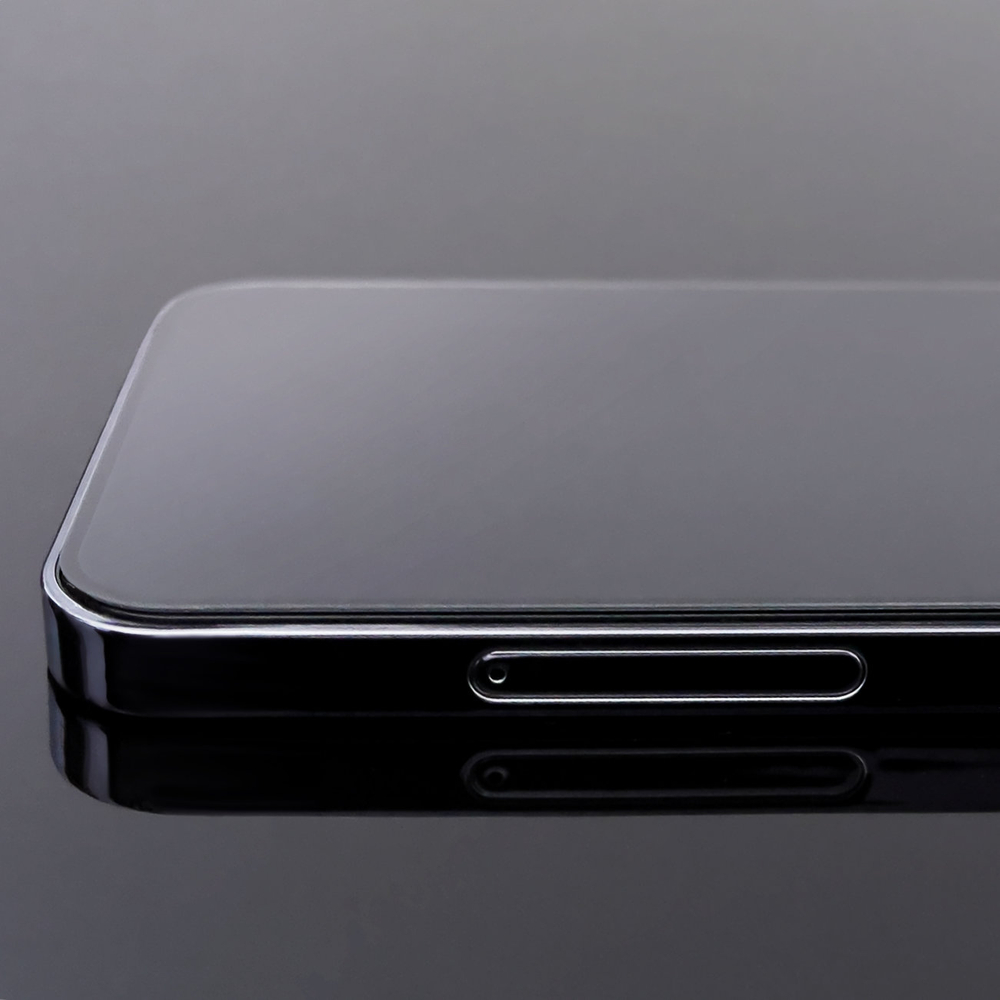 Wozinsky iPhone 15 Pro Max aizsargstikls Full Glue (2 gab.), melns
