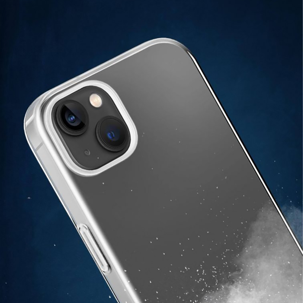 Puro Impact Clear Case for iPhone 14 / 13, Transparent