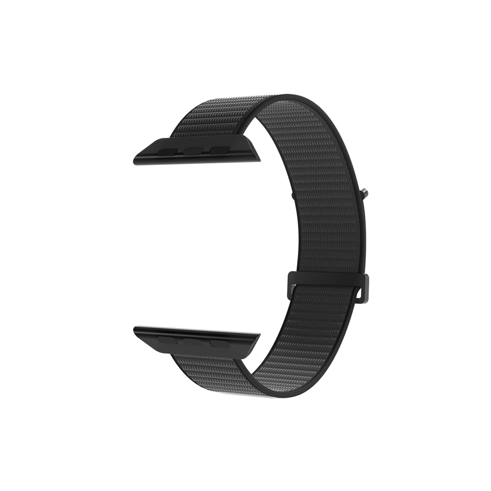 Спортивный нейлоновый ремешок Puro для Apple Watch 42 / 44 / 45 / 49 mm, черный