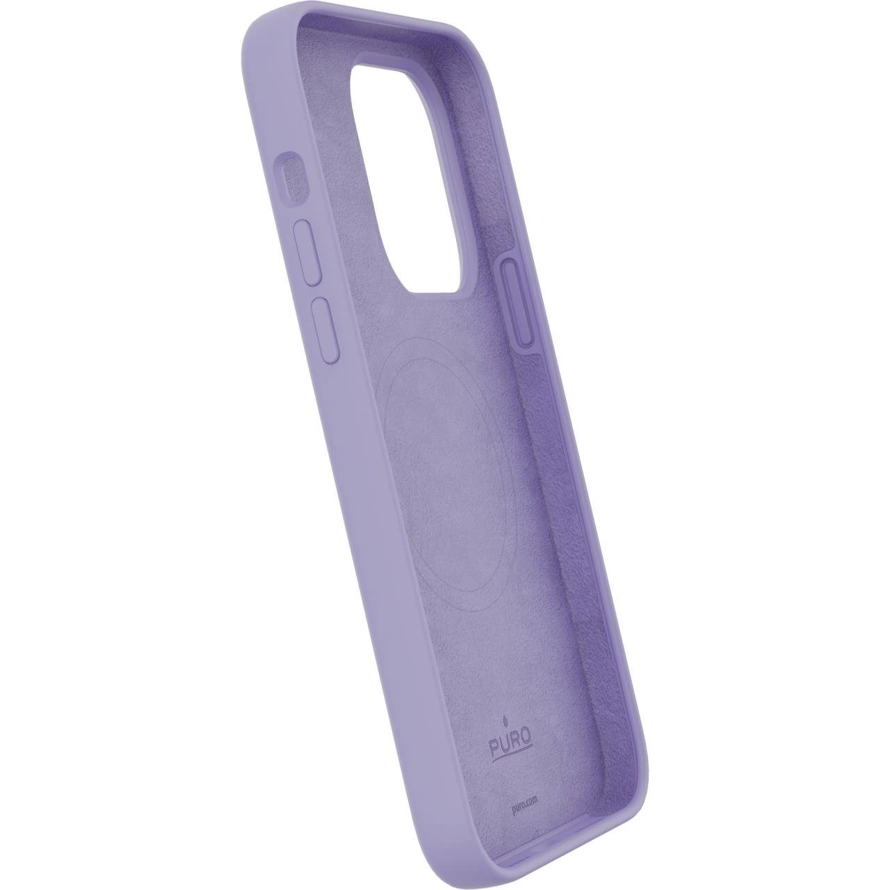 Puro Icon MagSafe silicone case for iPhone 14 Pro - lavender