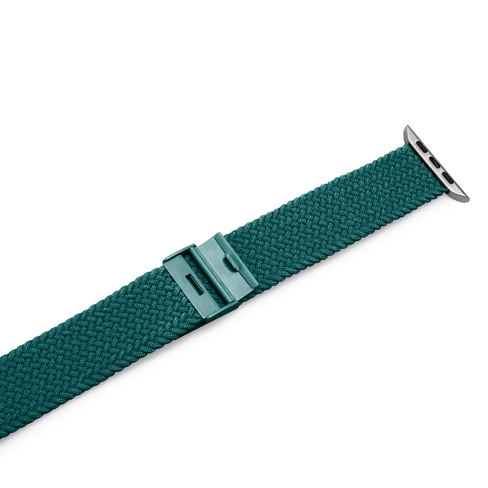 Puro Apple Watch 38 / 40 / 41 mm siksniņa Loop Nylon, tumši zaļa