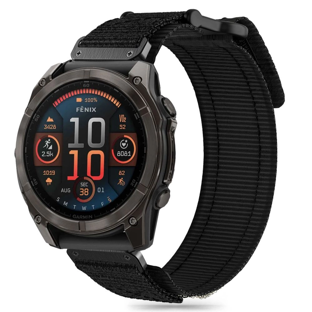 TECH-PROTECT SCOUT PRO GARMIN FENIX 5X / PLUS 6X 7X 8 (51 MM) BLACK