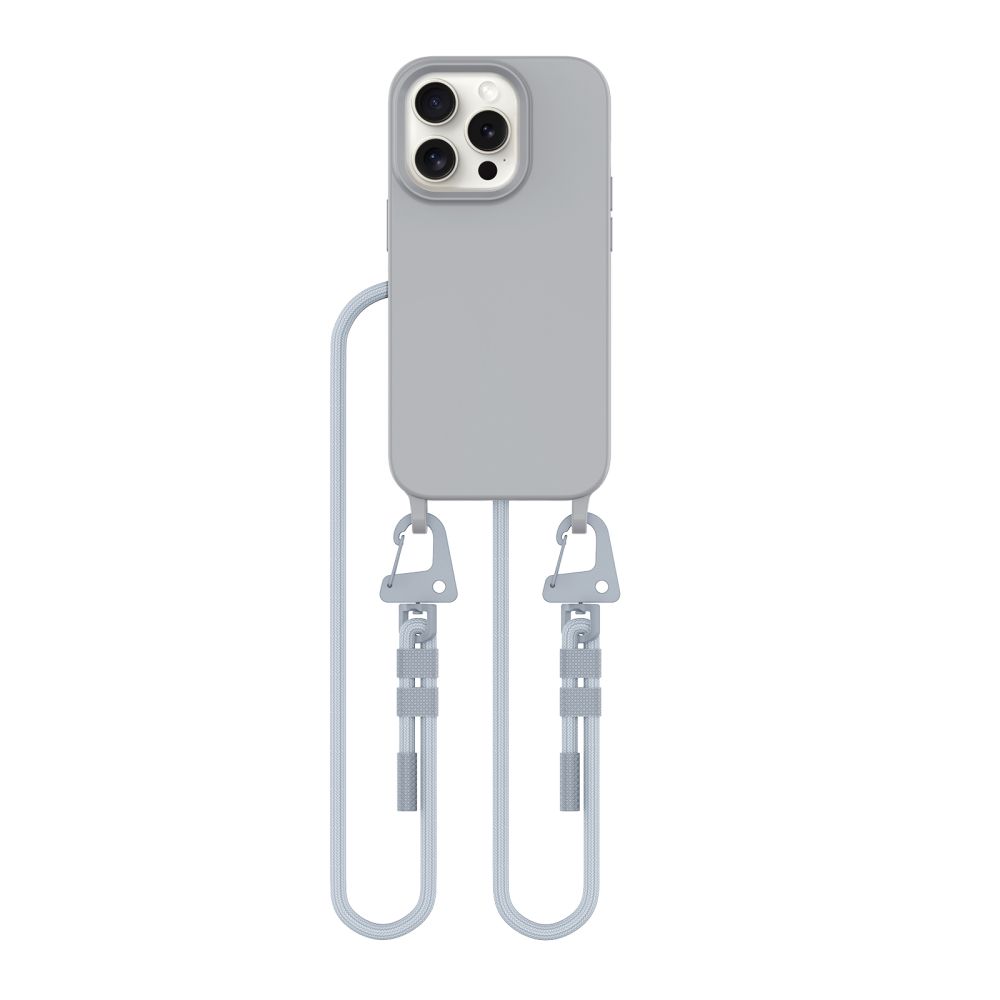 Tech-Protect iPhone 14 Pro Case MagNecklace MagSafe, Gray
