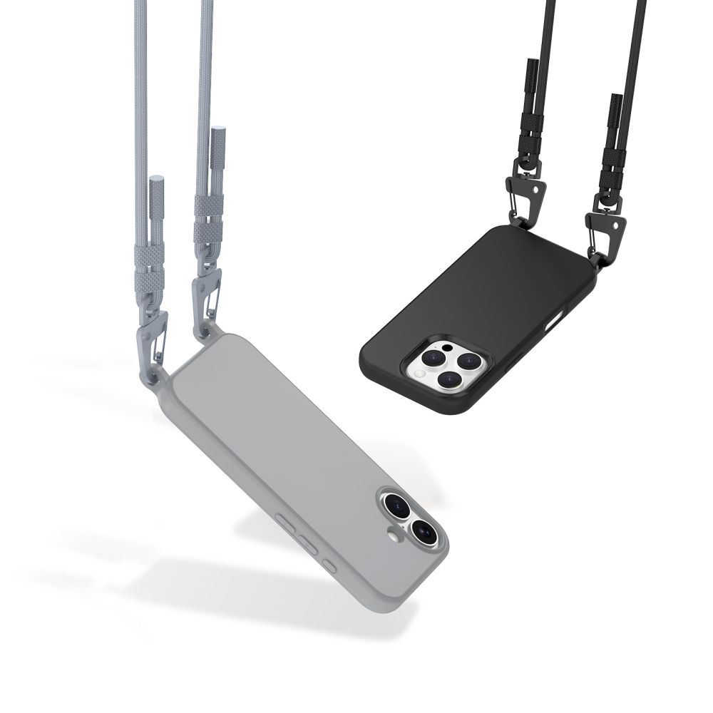 Tech-Protect iPhone 14 Pro Case MagNecklace MagSafe, Gray