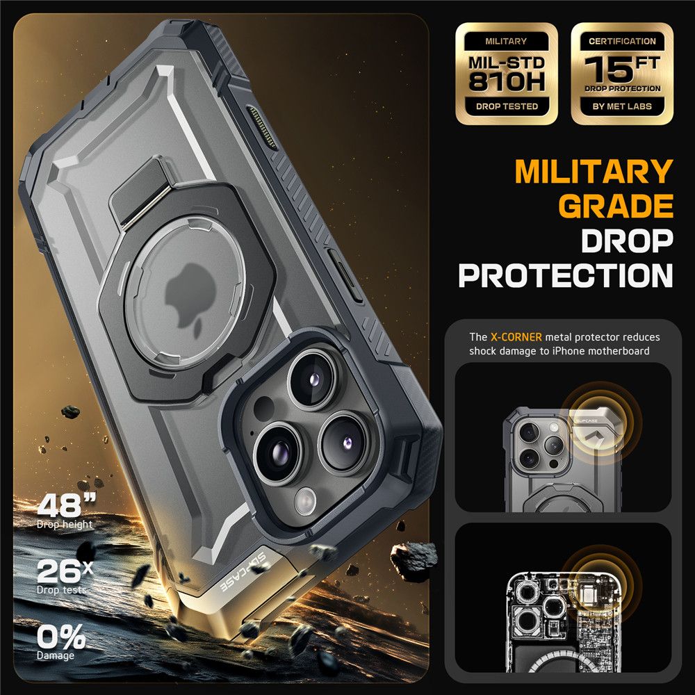 SUPCASE UB GRIP MAGSAFE IPHONE 16 PRO GREY