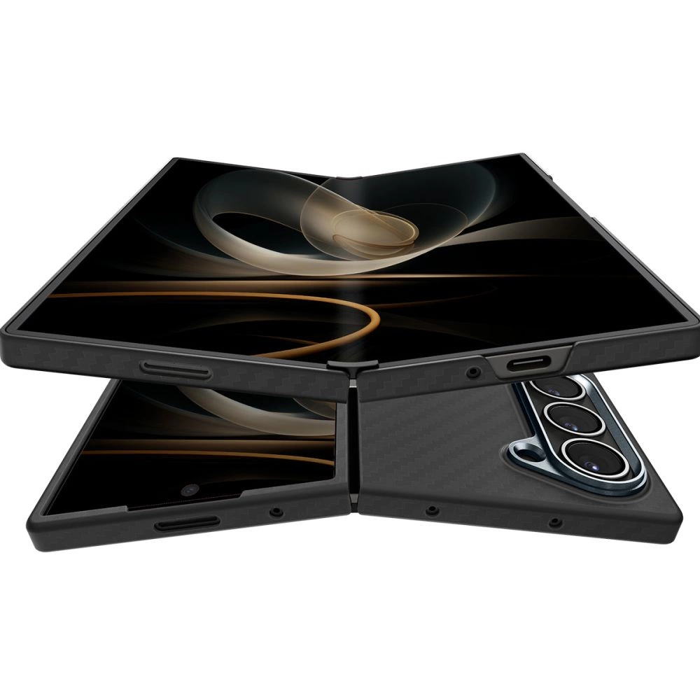 Samsung Galaxy Z Fold 6 ( SM-F956B/DS ) Spigen Airskin TPU Case Cover, Black | Чехол Кейс Кабура...