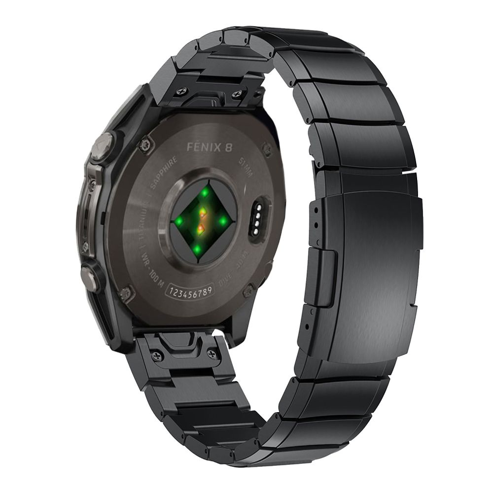 TECH-PROTECT STEELBAND GARMIN FENIX 5X / PLUS 6X PRO 7X 8 (51 MM) BLACK